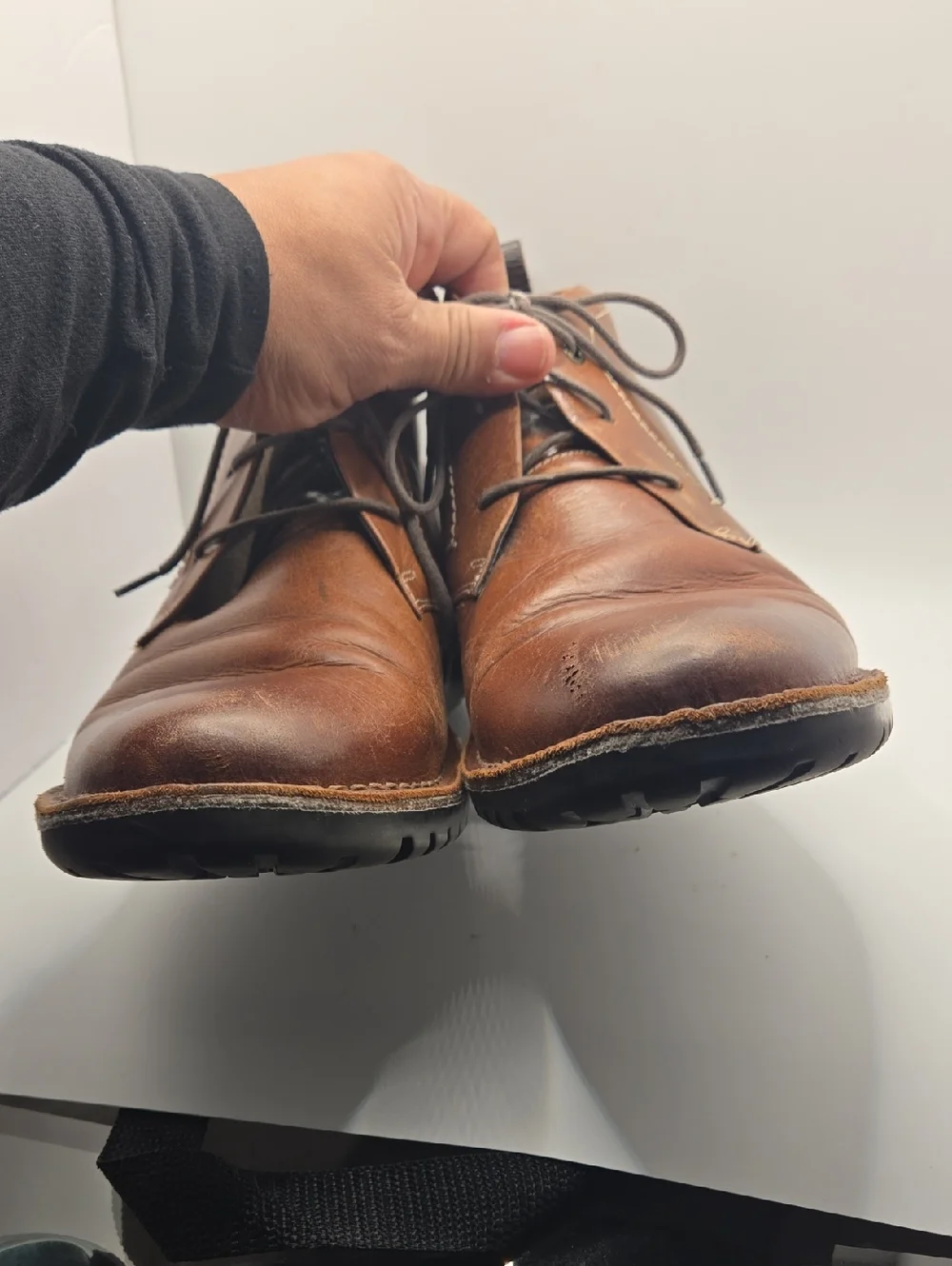 Crown Vintage Mens Renton Chukka Boot Brown Sz 12